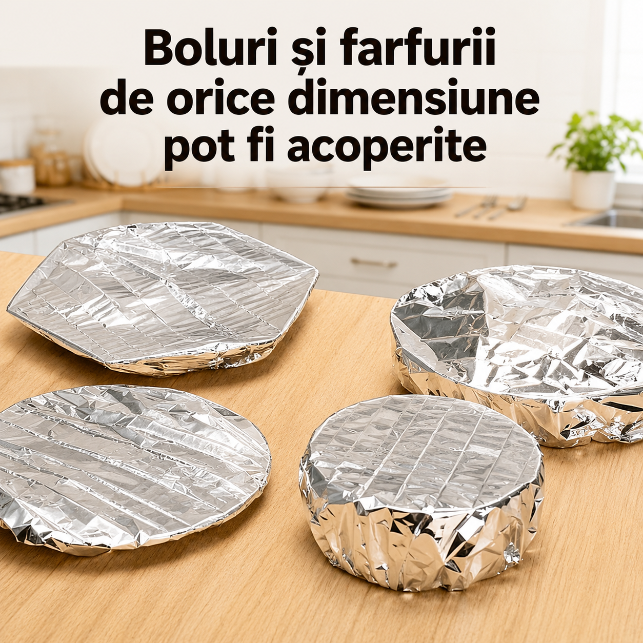 Capace termoizolante reutilizabile din aluminiu