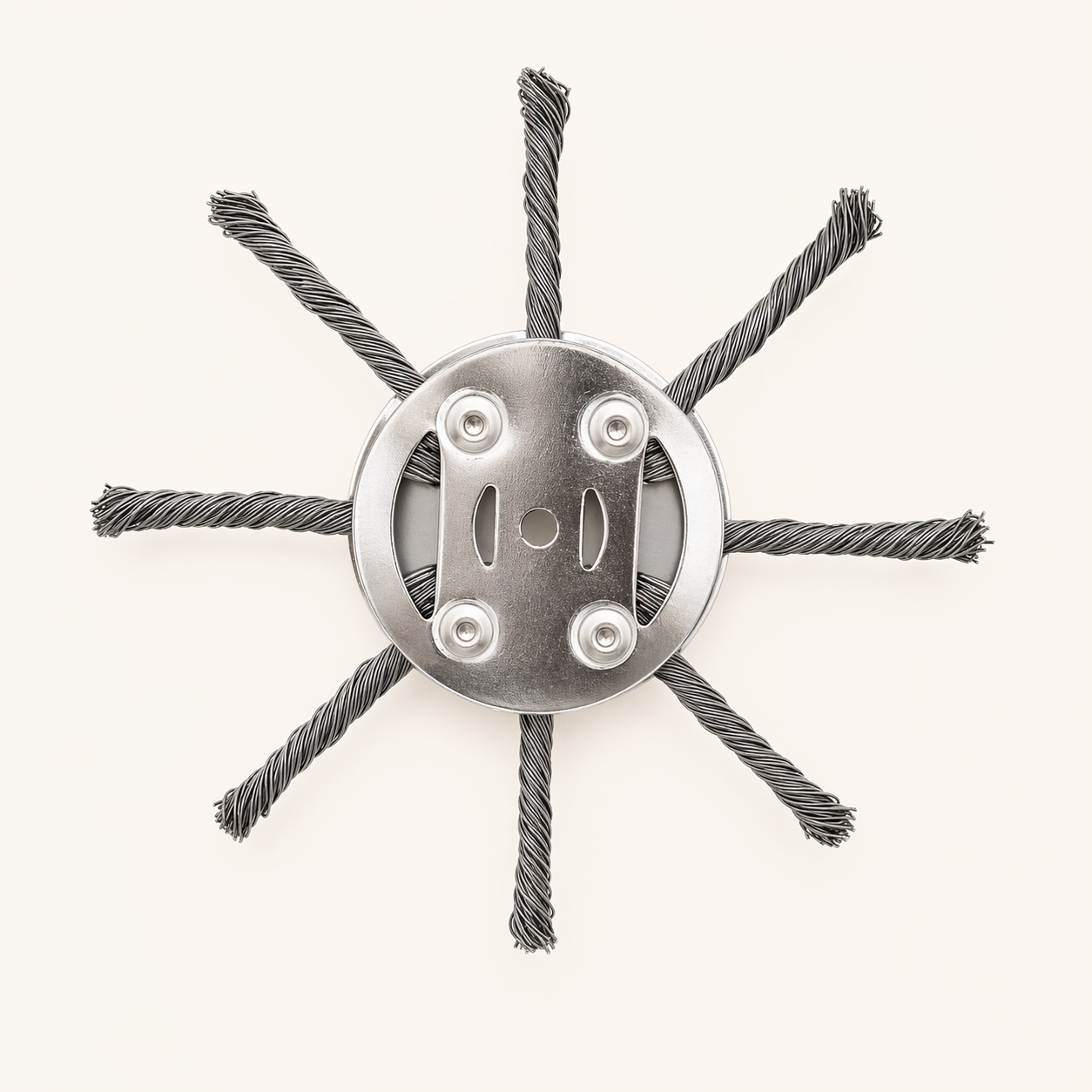 Cap de tăiere din oțel pentru trimmer – accesoriu practic pentru întreținerea curții (6 brațe, 15 cm)