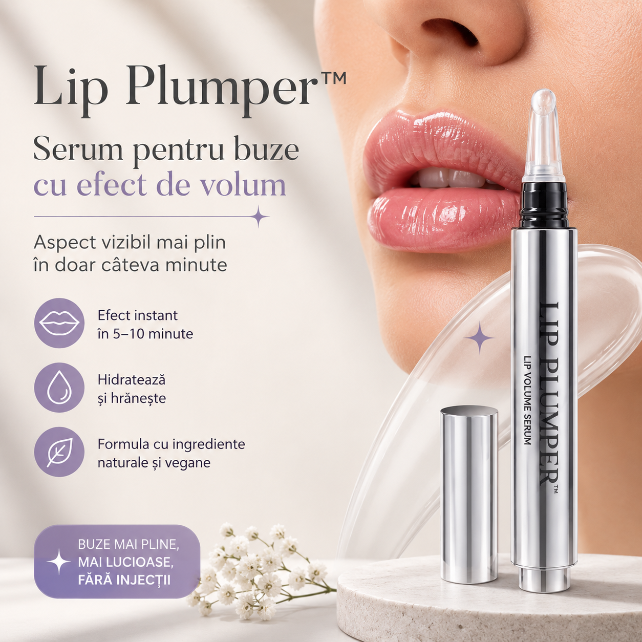 Lip Plumper™ – Gloss pentru buze cu efect de volum