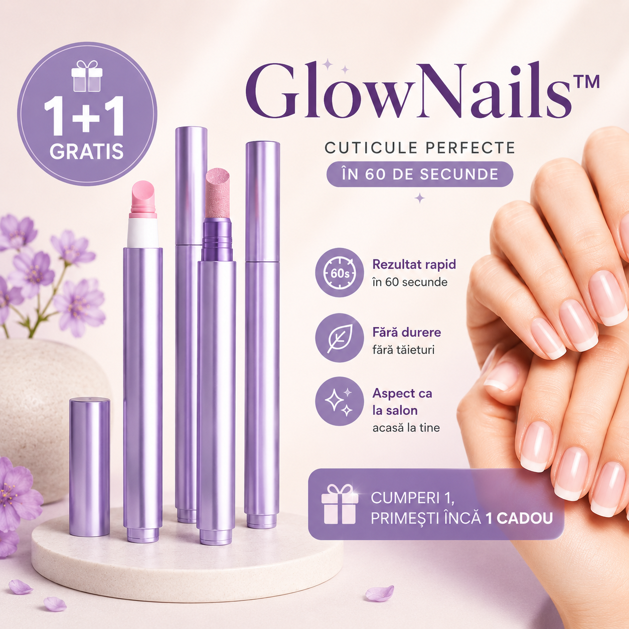 GlowNails™ – Îngrijire premium pentru cuticule