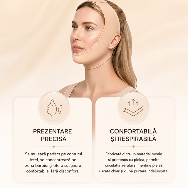 FaceLift Band™ – Mască cu Colagen pentru Sculptarea Feței