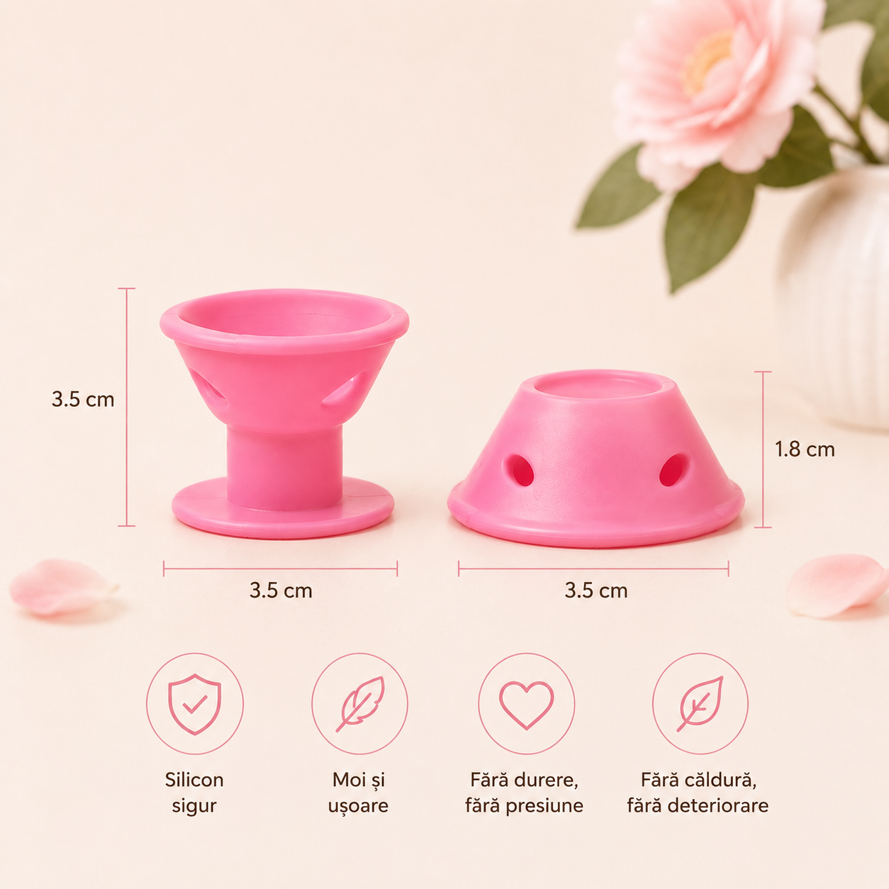 SoftCurls™ – Bigudiuri din silicon pentru bucle naturale