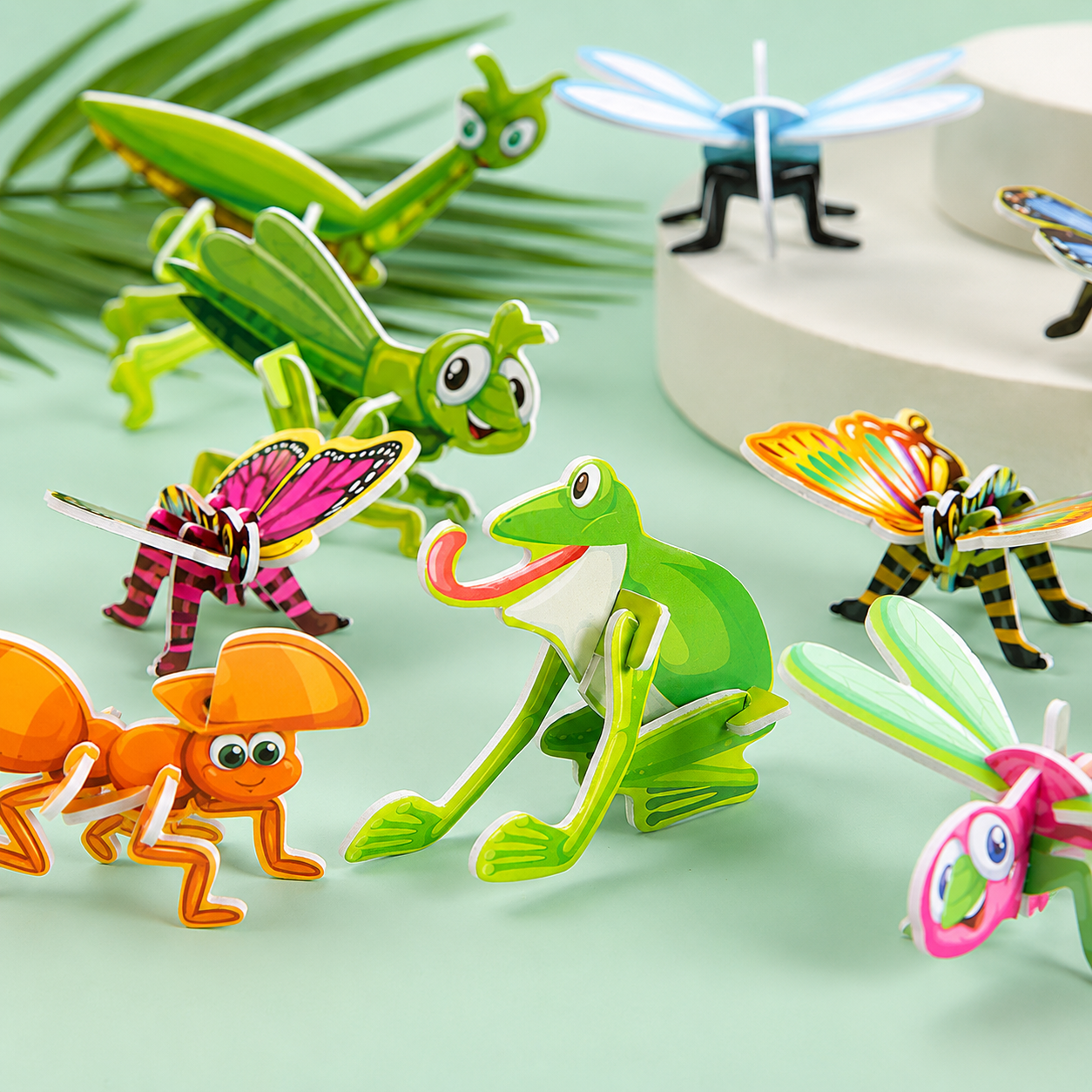 Puzzle 3D creativ pentru copii