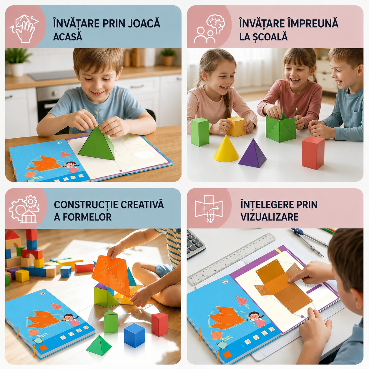 GeoPlay™ – Cartea interactivă 3D pentru învățarea geometriei