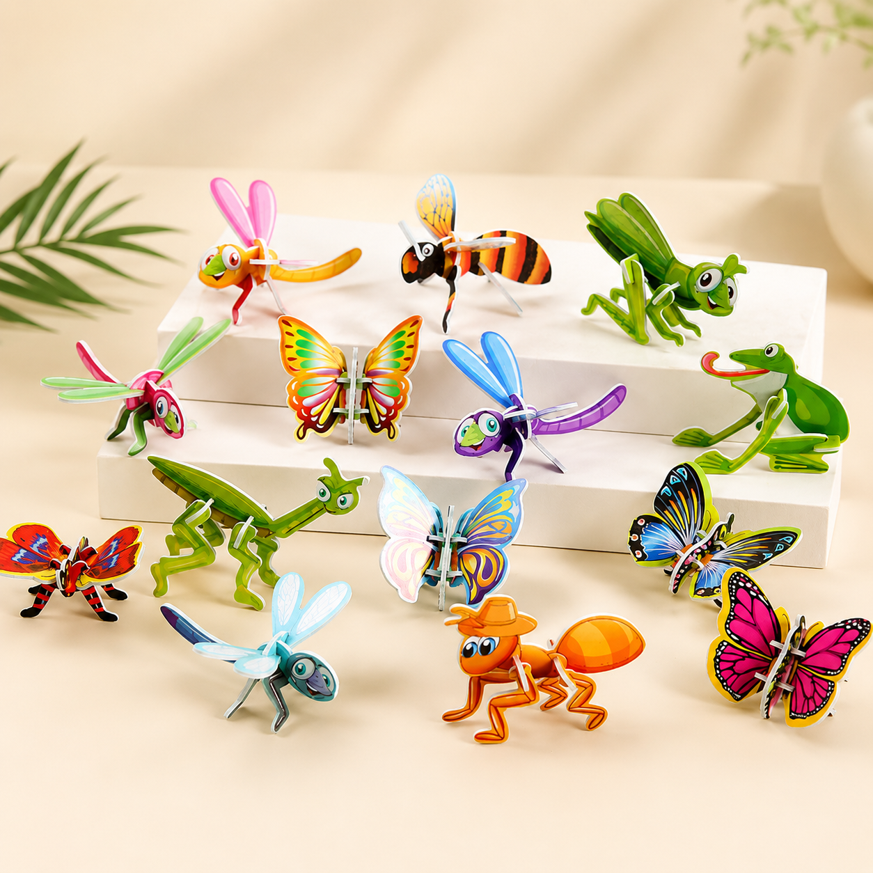 Puzzle 3D creativ pentru copii